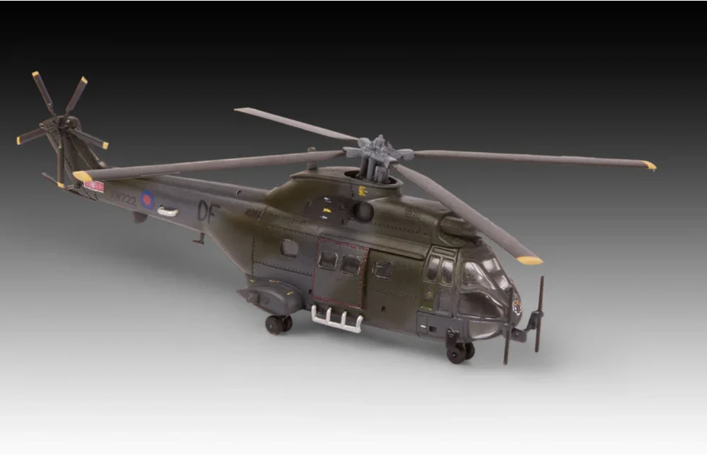 Revell Westland Puma HC.1 sraigtasparnio modelis 1/144, vaikams nuo 12