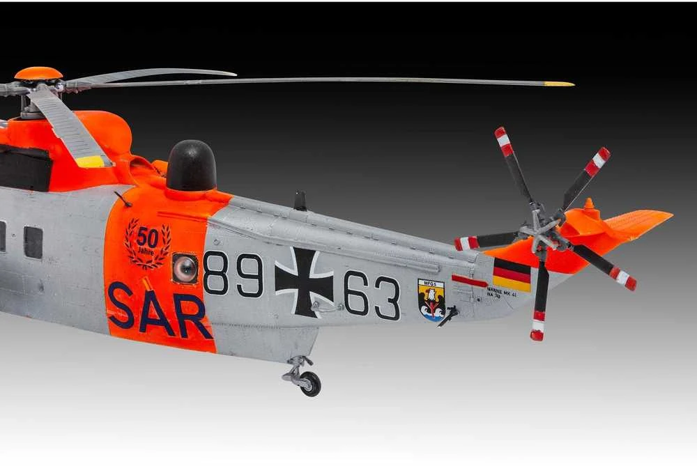 Revell Westland Sea King Mk.41 sraigtasparnis 1/72 dovanų rinkinys