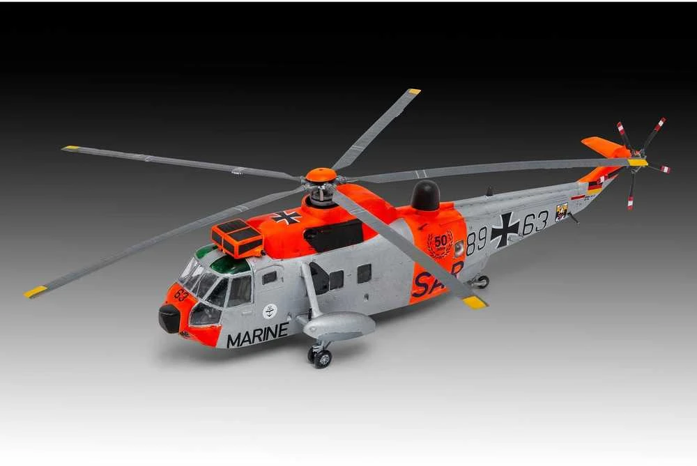 Revell Westland Sea King Mk.41 sraigtasparnis 1/72 dovanų rinkinys