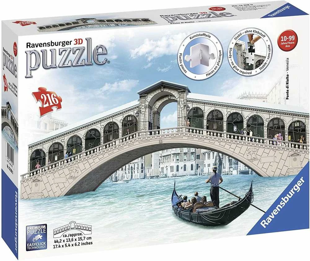 Rialto Bridge 3D - RAVENSBURGER dėlionė