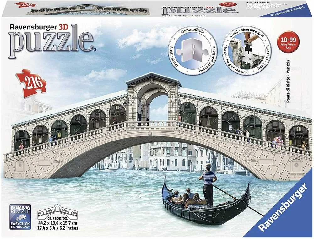 Rialto Bridge 3D - RAVENSBURGER dėlionė