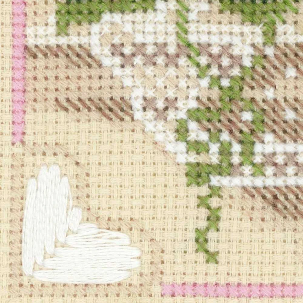 RIOLIS – Create It Yourself – Siuvinėjimo rinkinys „Aviečių arbata“ 1476 (20x20 cm)