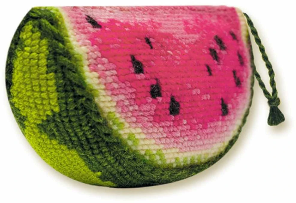 RIOLIS – Create It Yourself – Siuvinėjimo rinkinys „Adatinė - arbūzas“ 866 (9x5x3 cm)
