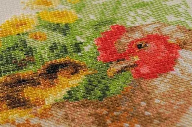 RIOLIS – Create It Yourself – Siuvinėjimo rinkinys „Višta“ 1480 (30x30 cm)