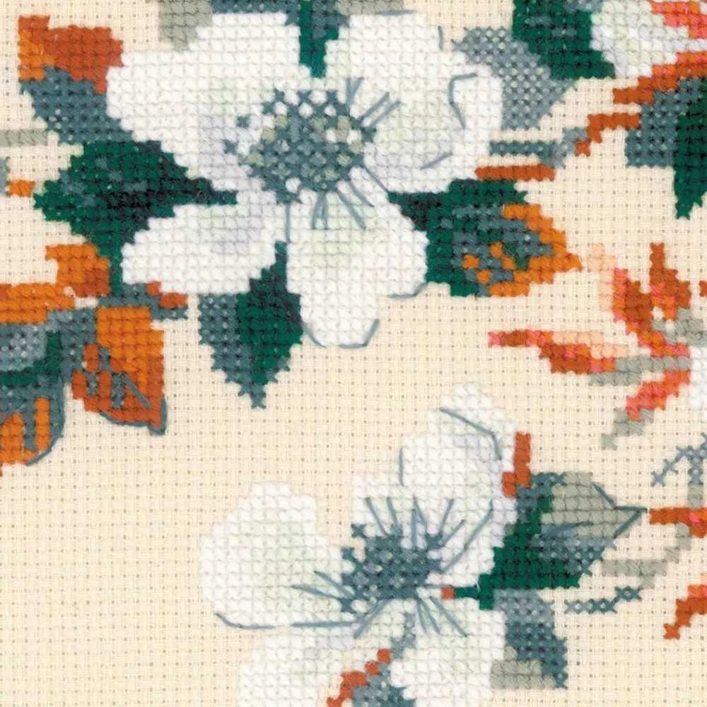 RIOLIS – Create It Yourself – Siuvinėjimo rinkinys „Šokančios žuvelės“ 1574 (40 x 40 cm)