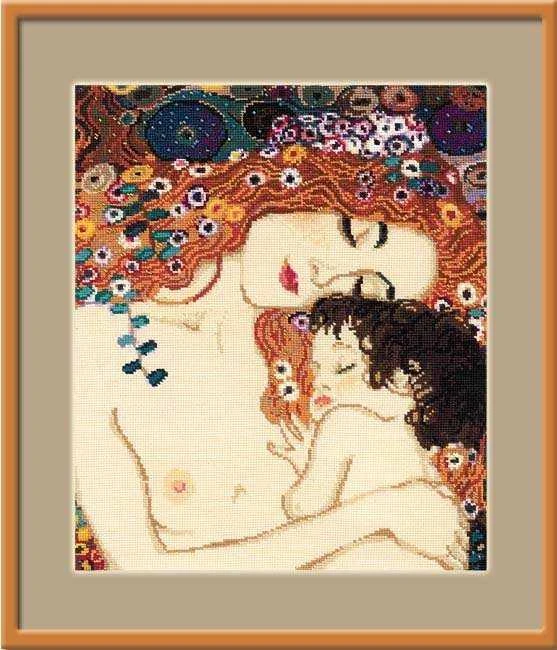 RIOLIS – Create It Yourself – Siuvinėjimo rinkinys „Motiniška meilė“ 916 (30x35 cm)