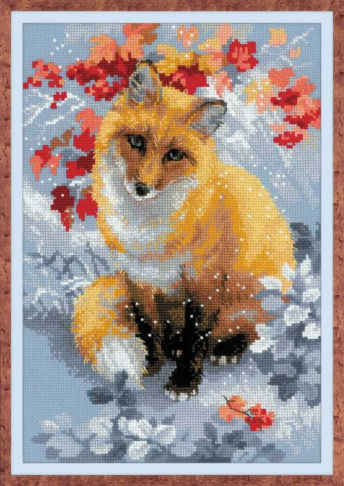 RIOLIS - Create It Yourself - Siuvinėjimo rinkinys „Gražioji lapė“ 1510 (21x30 cm)