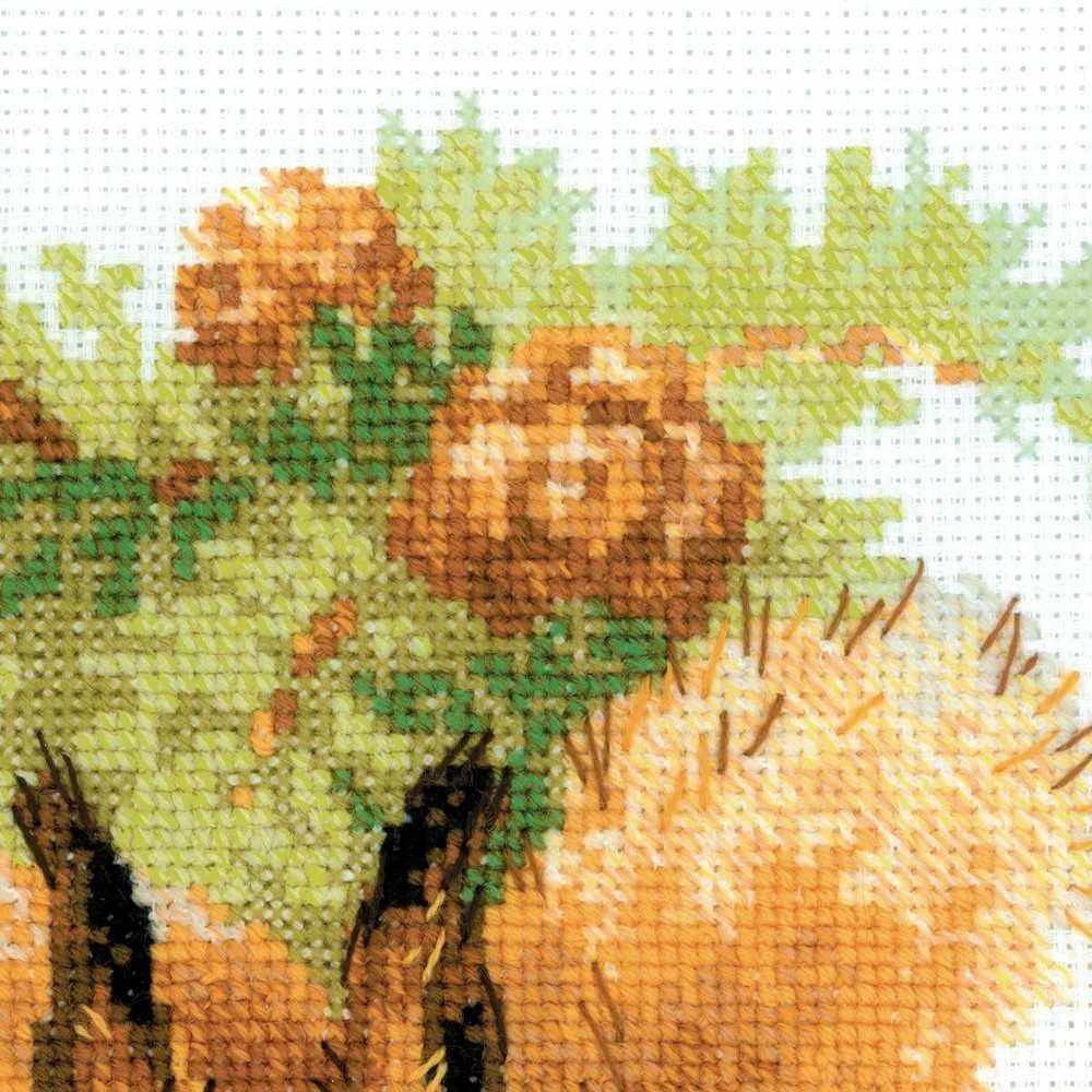 RIOLIS – Create It Yourself – Siuvinėjimo rinkinys „Voverytės“ 1491 (25x25 cm)
