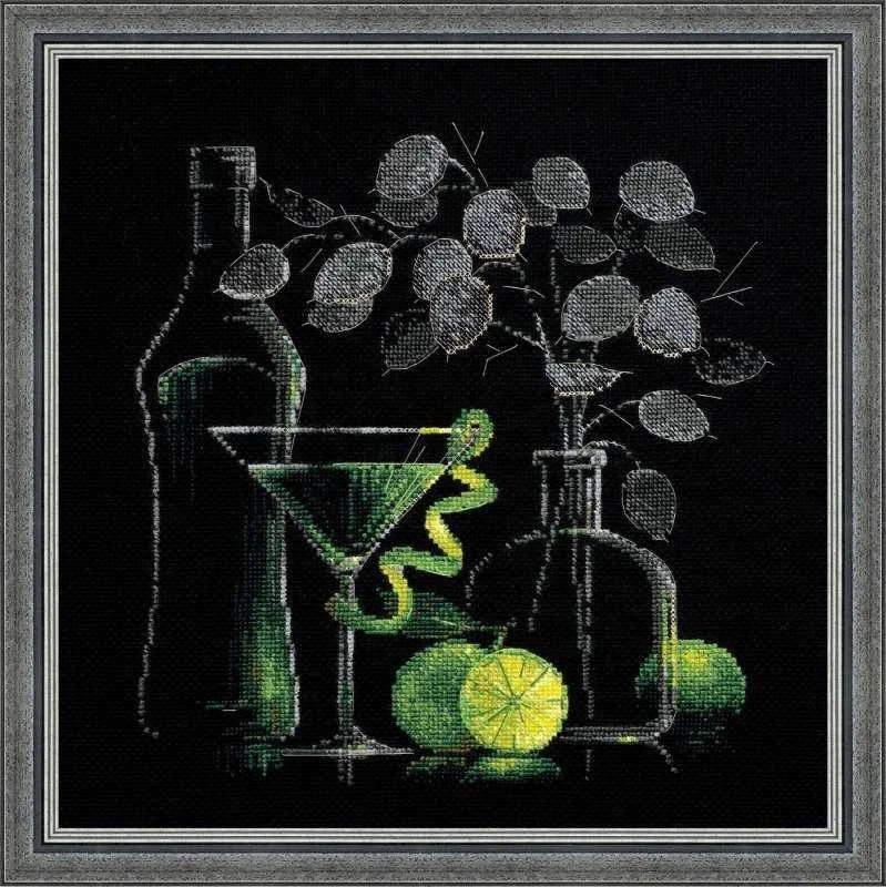 Riolis Gyvenimas su Martini 30x30 cm