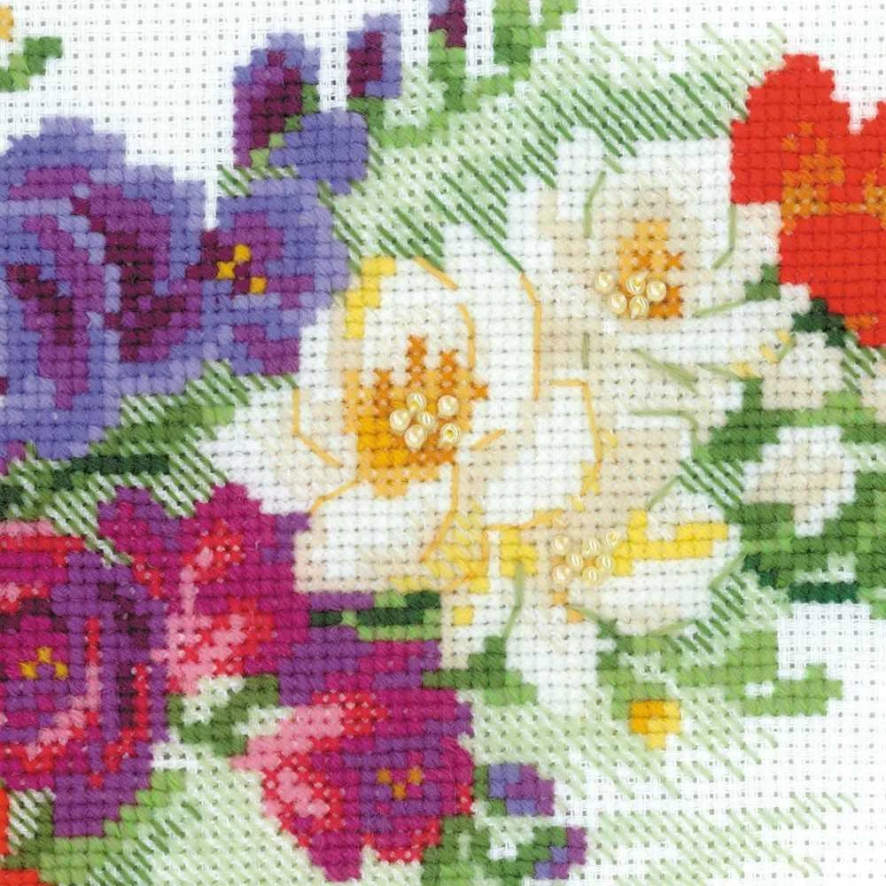 RIOLIS – Create It Yourself – Siuvinėjimo rinkinys „Frezija“ 1561 (40x30 cm)