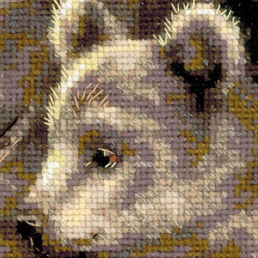 RIOLIS - Create It Yourself - Siuvinėjimo rinkinys „Mama su meškučiu“ 1438 (22x38 cm)