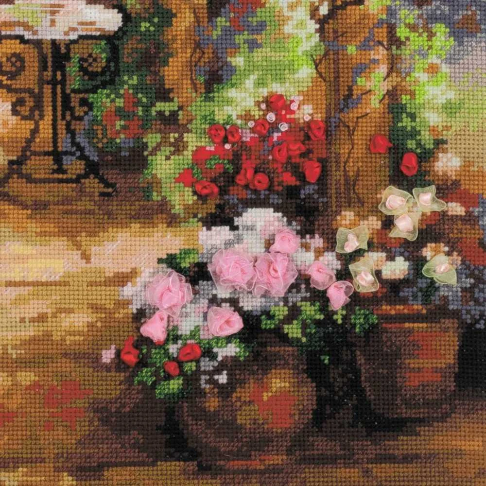 RIOLIS - Premium - Siuvinėjimo rinkinys „Slaptas romanas“ 100/043 (40x60 cm)