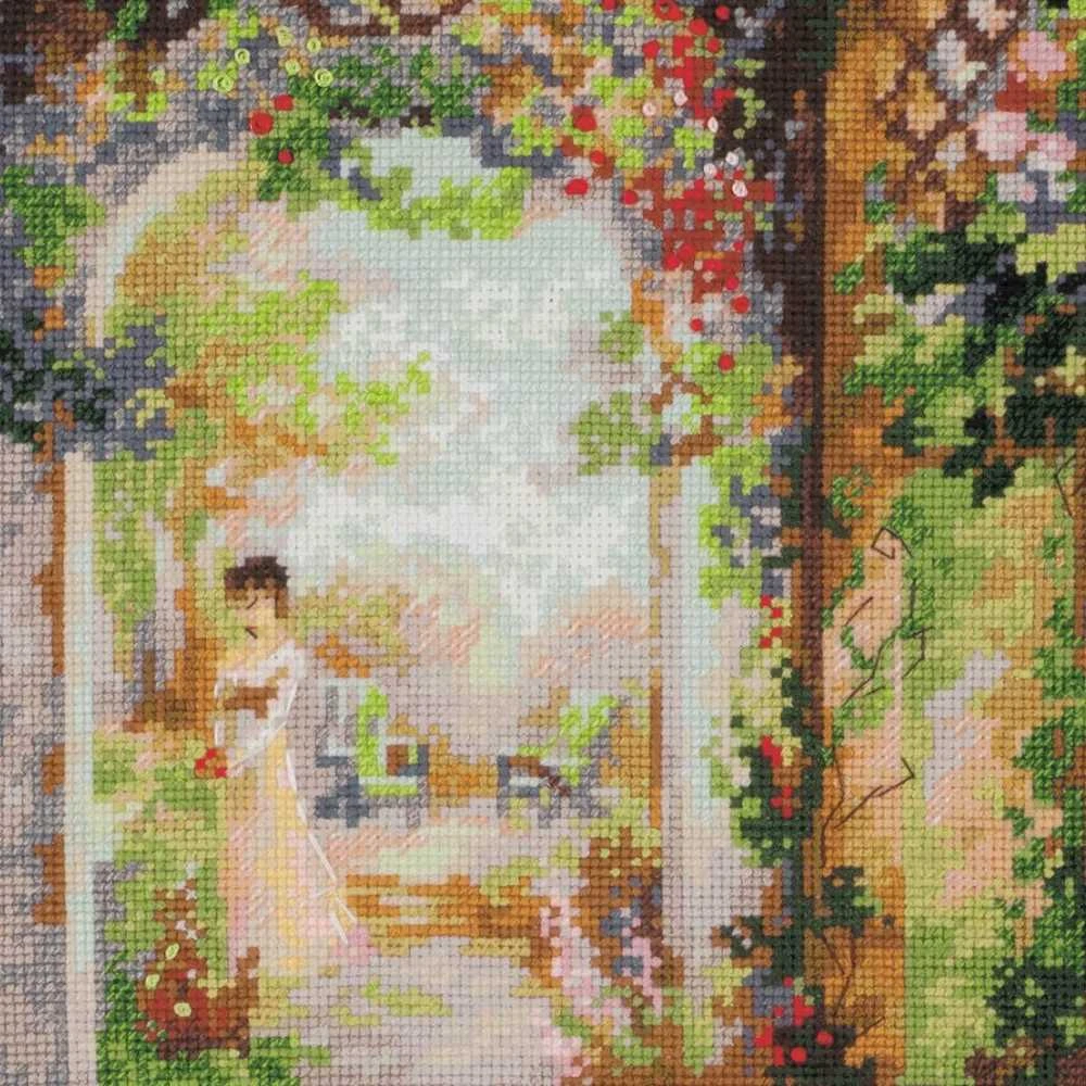 RIOLIS - Premium - Siuvinėjimo rinkinys „Slaptas romanas“ 100/043 (40x60 cm)