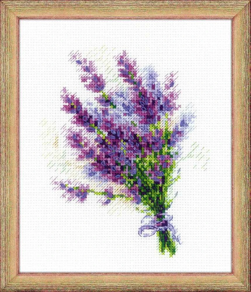 Riolis: Siuvinėjimo rinkinys 1607 Bouquet with Lavender