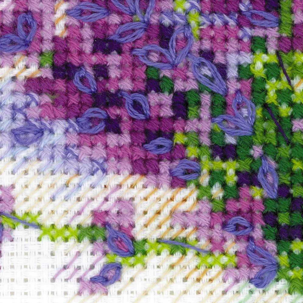 Riolis: Siuvinėjimo rinkinys 1607 Bouquet with Lavender