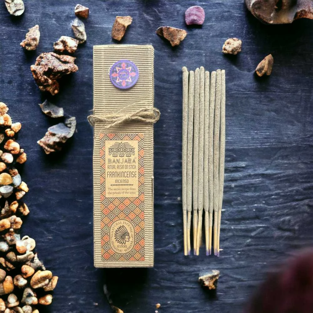 Banjara Ritual Resin On Stick Frankincense Smilkalai
