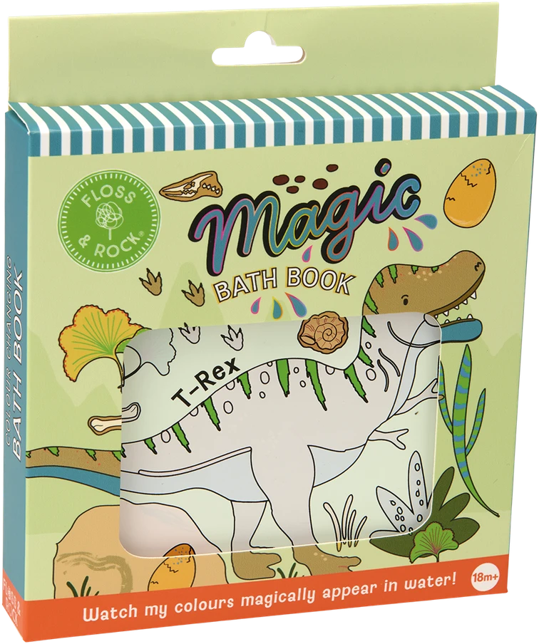 Rock Magiška maudymosi knygelė, Dinozauras