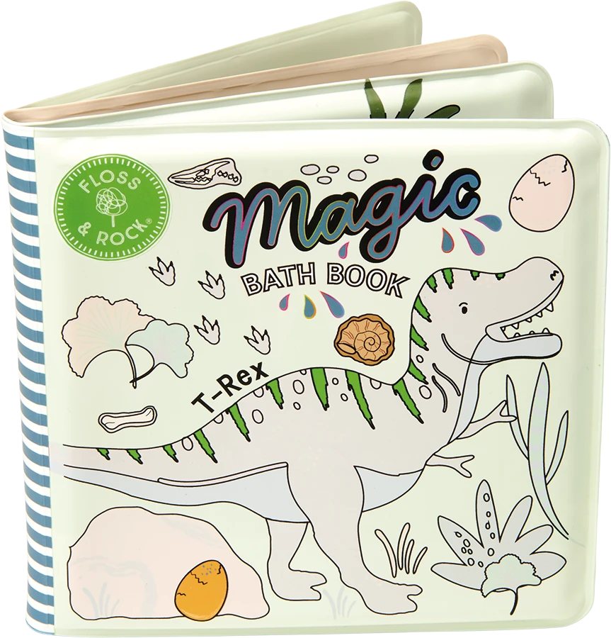 Rock Magiška maudymosi knygelė, Dinozauras