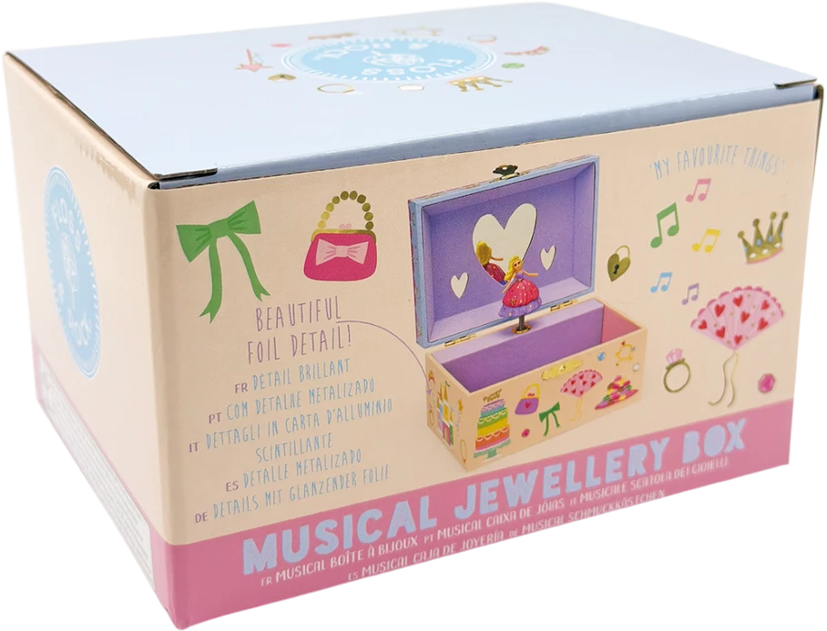 Rock Muzikinė papuošalų dėžutė, Princesė