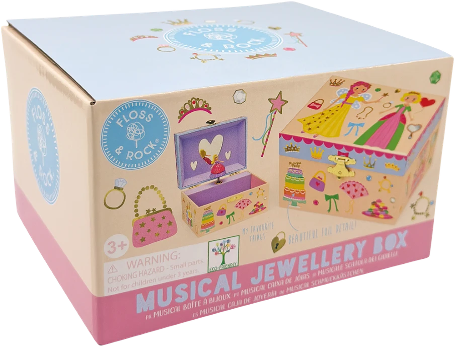Rock Muzikinė papuošalų dėžutė, Princesė