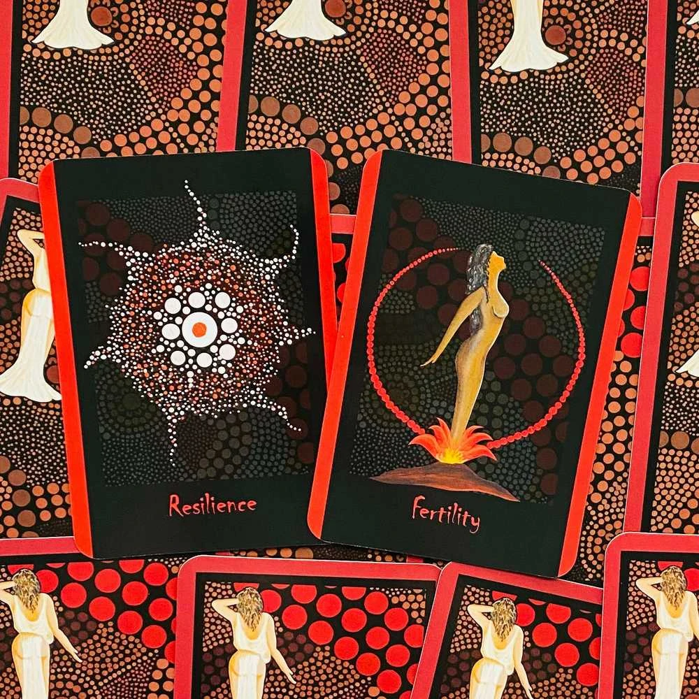 Rockpool Aboriginal Chakra Goddess Oracle Kortos