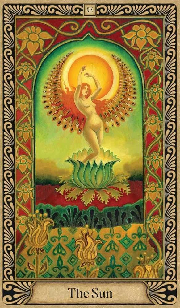 Kortų Rinkinys - Rockpool Mystic Psyche Tarot 78 Kortų Instrukcijų Knygelė