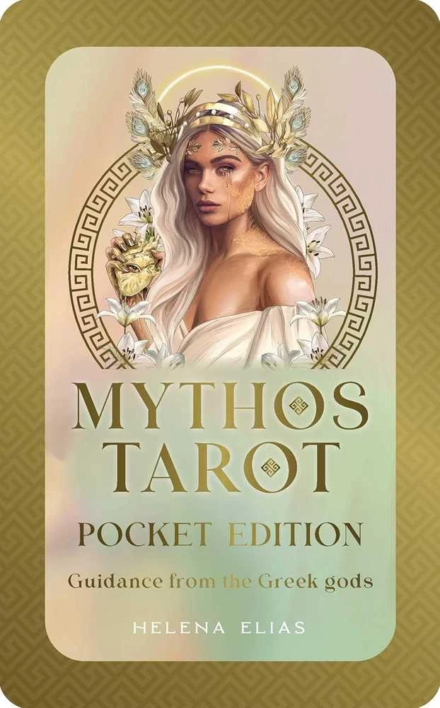 Rockpool Mythos taro kortos kišeninės skardinėje dėžutėje – graikų dievai