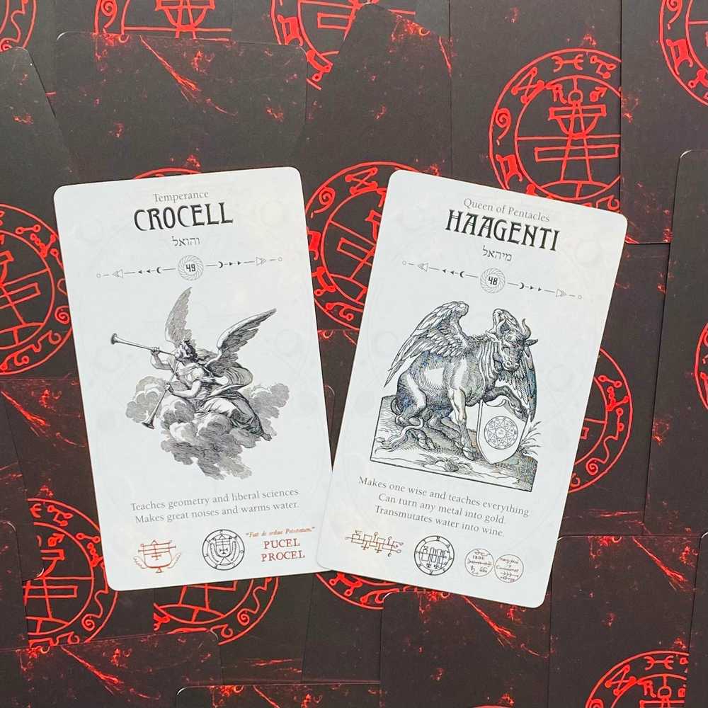 Rockpool Occult Tarot kortos