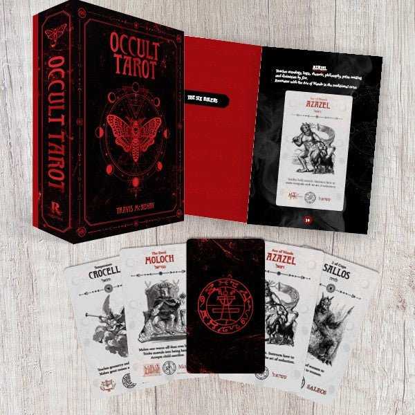 Rockpool Occult Tarot kortos