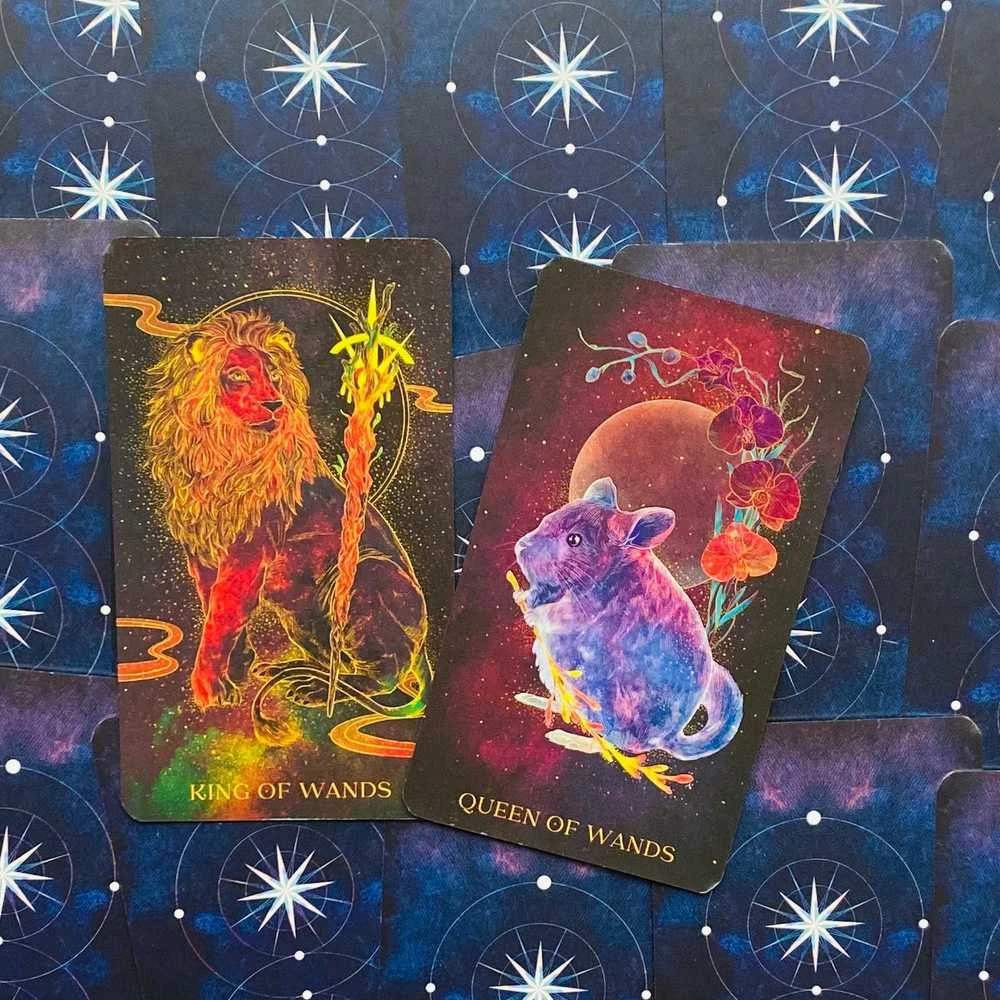 Rockpool Oriens Animal Tarot Taro Kortos