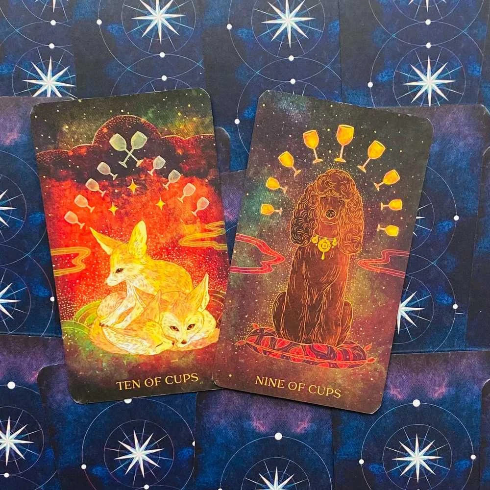 Rockpool Oriens Animal Tarot Taro Kortos