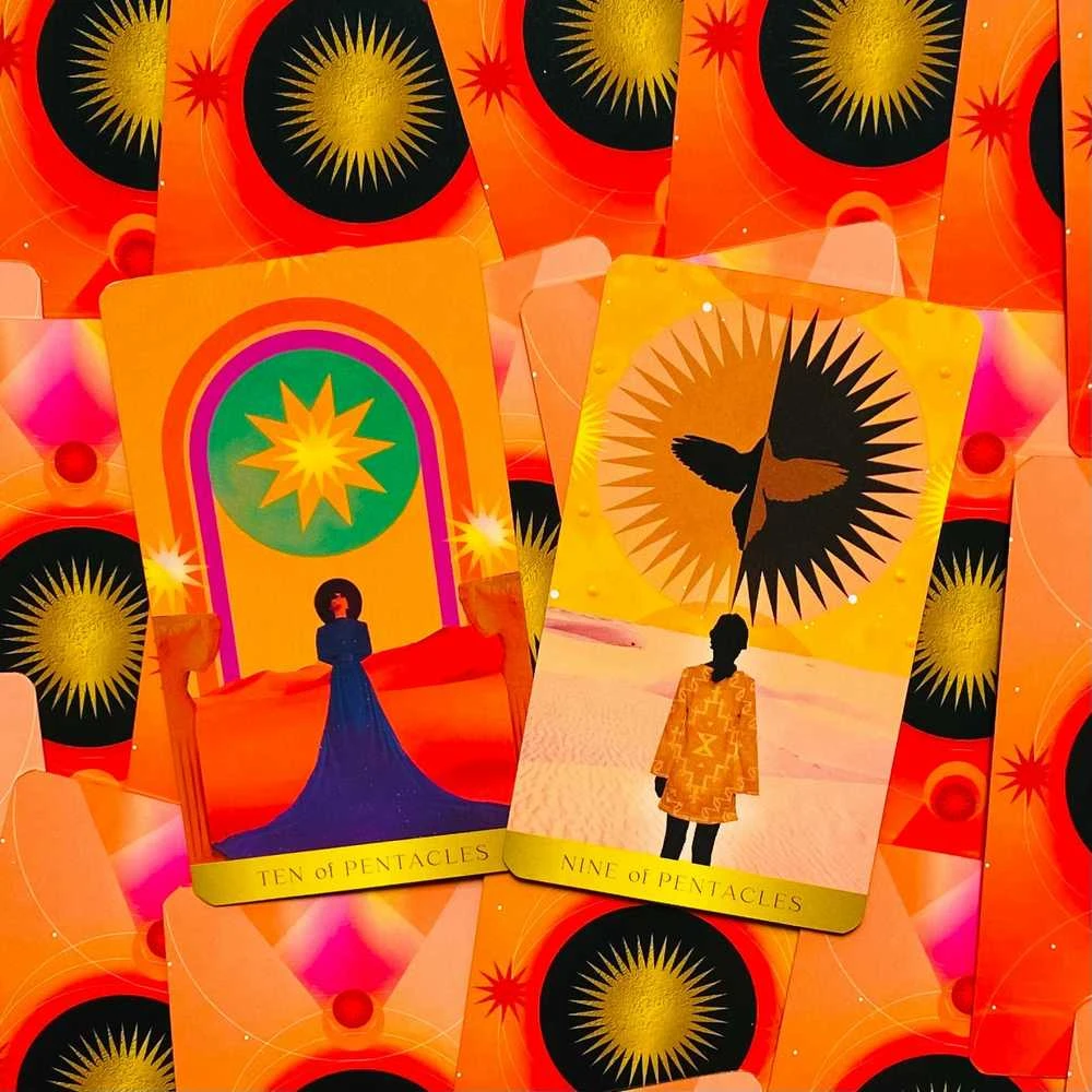 Rockpool Radiant Wilds Tarot Taro Kortos