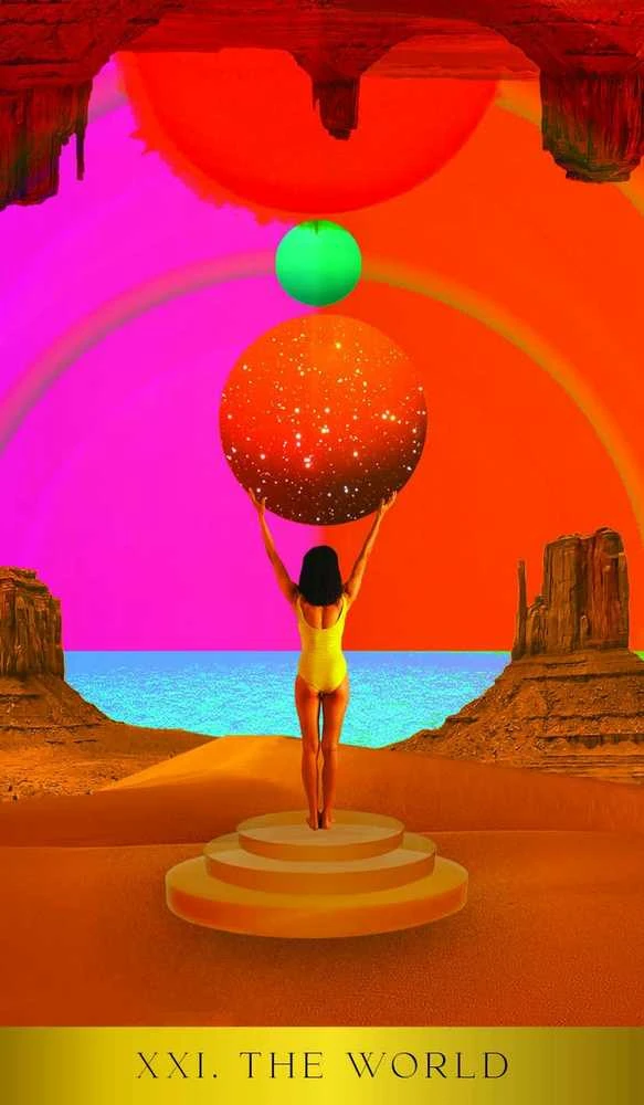 Rockpool Radiant Wilds Tarot Taro Kortos