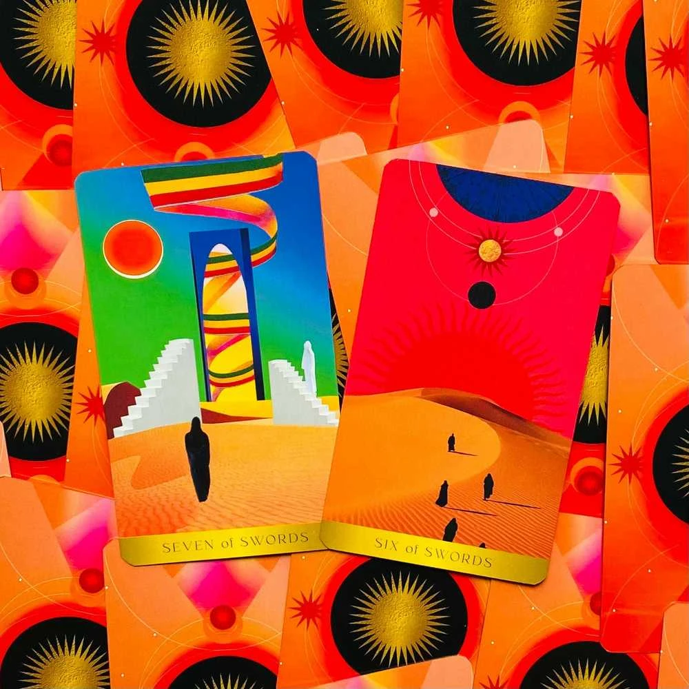 Rockpool Radiant Wilds Tarot Taro Kortos