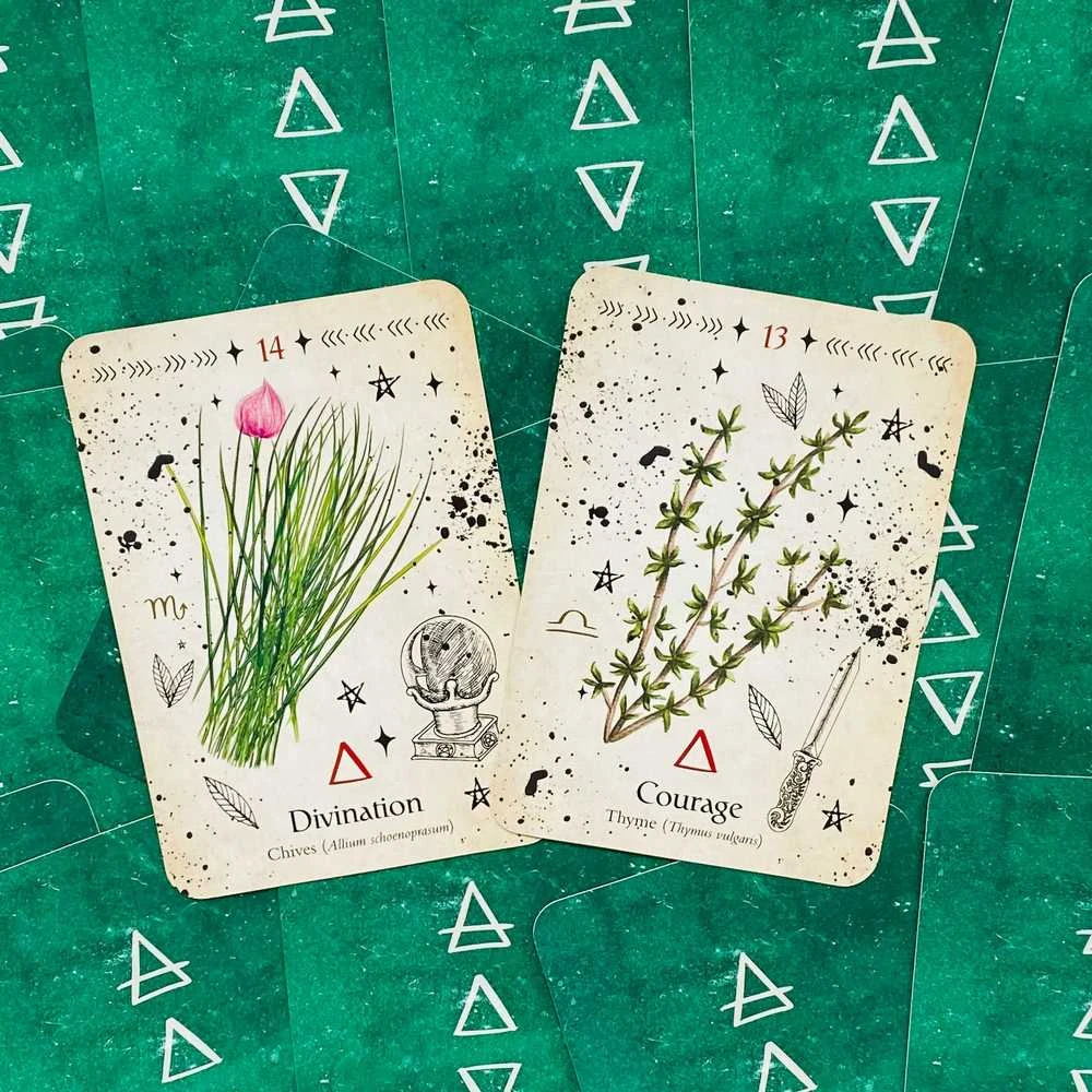 Rockpool Žalias Witch Oracle kortos