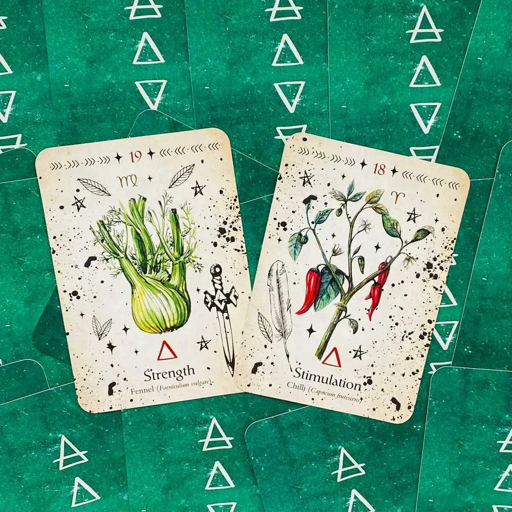 Rockpool Žalias Witch Oracle kortos
