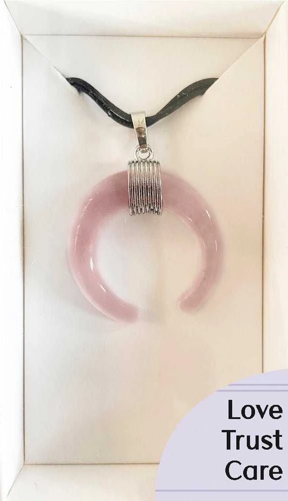 Lo Scarabeo Rose Quartz Amuletas Pakabukas