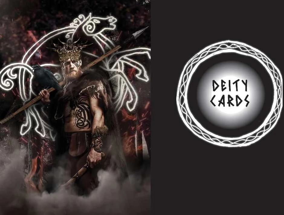 Runic Oracle runų orakulo kortos pranašavimui – Rockpool Publishing