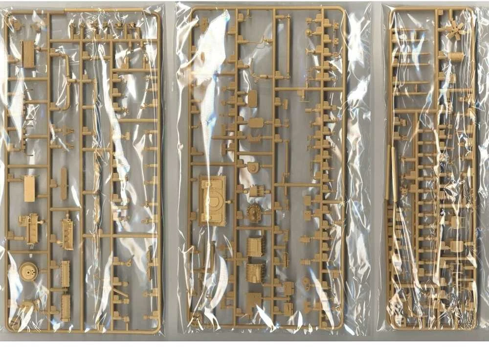 Rye Field M4A3 Sherman 76W VVSS vėlyvas, su pilnu interjeru, 1/35 (RFM-5136)