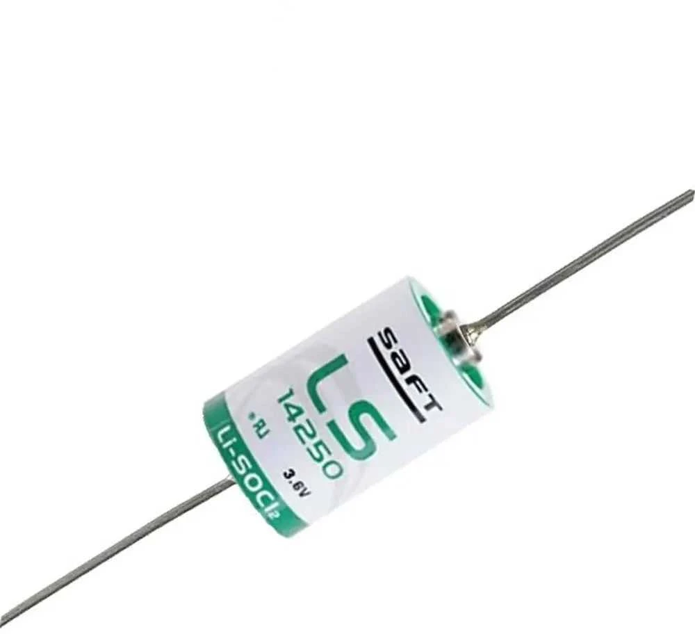Saft LS14250 CR1/2 AA 3,6V 1200mAh ličio baterija su ašine viela
