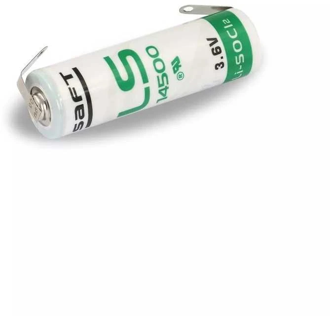 Saft LS14500 3,6V 2600mAh ličio baterija su U kontaktais