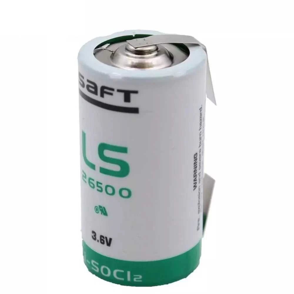 Saft LS26500 3.6V 7700mAh ličio baterija su U kontaktais