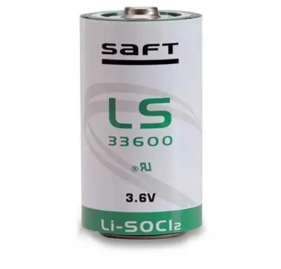 Saft LS33600 D ličio baterija 3,6V 17Ah pramoniniams įrenginiams