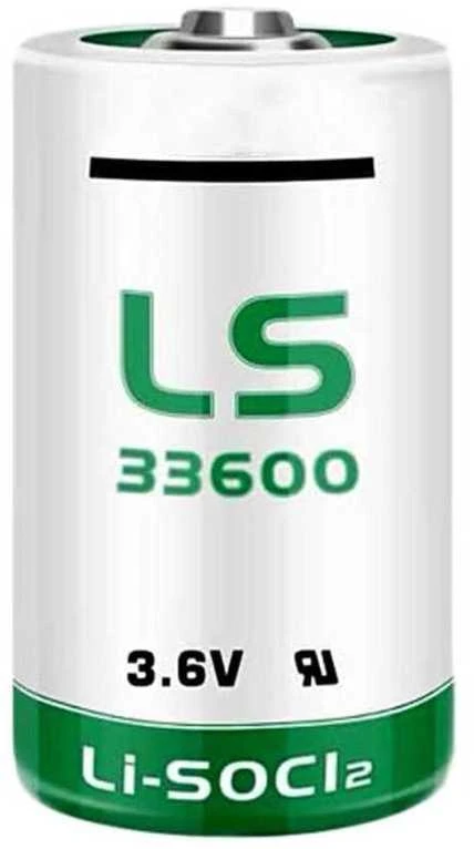 Saft LS33600 D ličio baterija 3,6V 17Ah pramoniniams įrenginiams