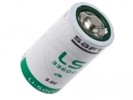 Saft LS33600 D ličio baterija 3,6V 17Ah pramoniniams įrenginiams