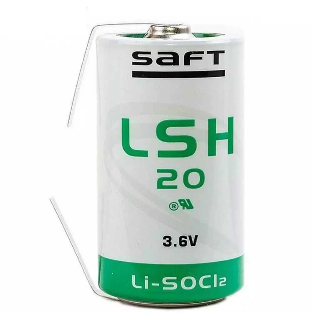Saft LSH20 3.6V 13000mAh ličio baterija su U litavimo auselėmis