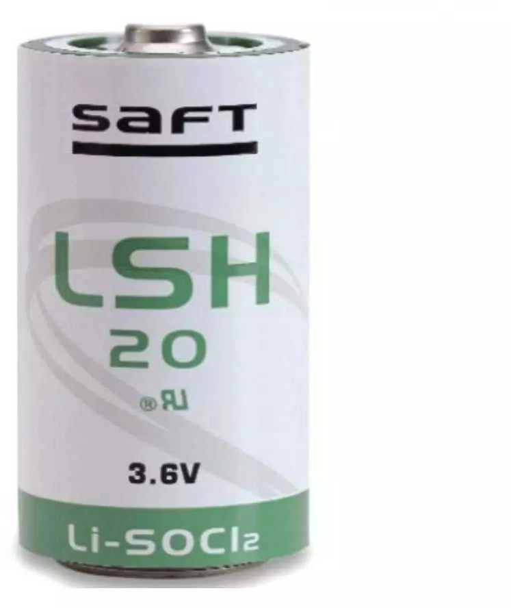 Saft LSH20 D tipo 3,6V Li-SOCl2 ličio baterija, aukštos srovės