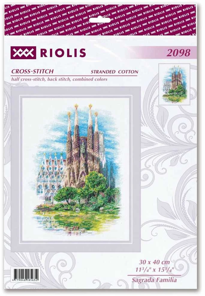 Riolis Siuvinėjimo rinkinys Sagrada Familia 30x40 SR2098