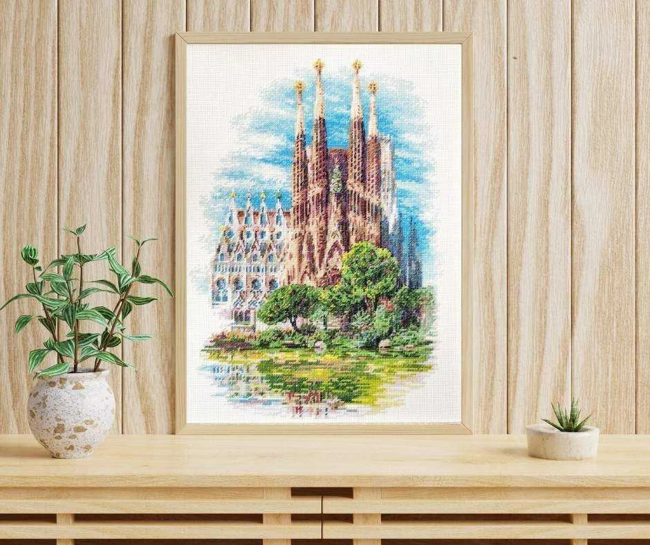 Riolis Siuvinėjimo rinkinys Sagrada Familia 30x40 SR2098