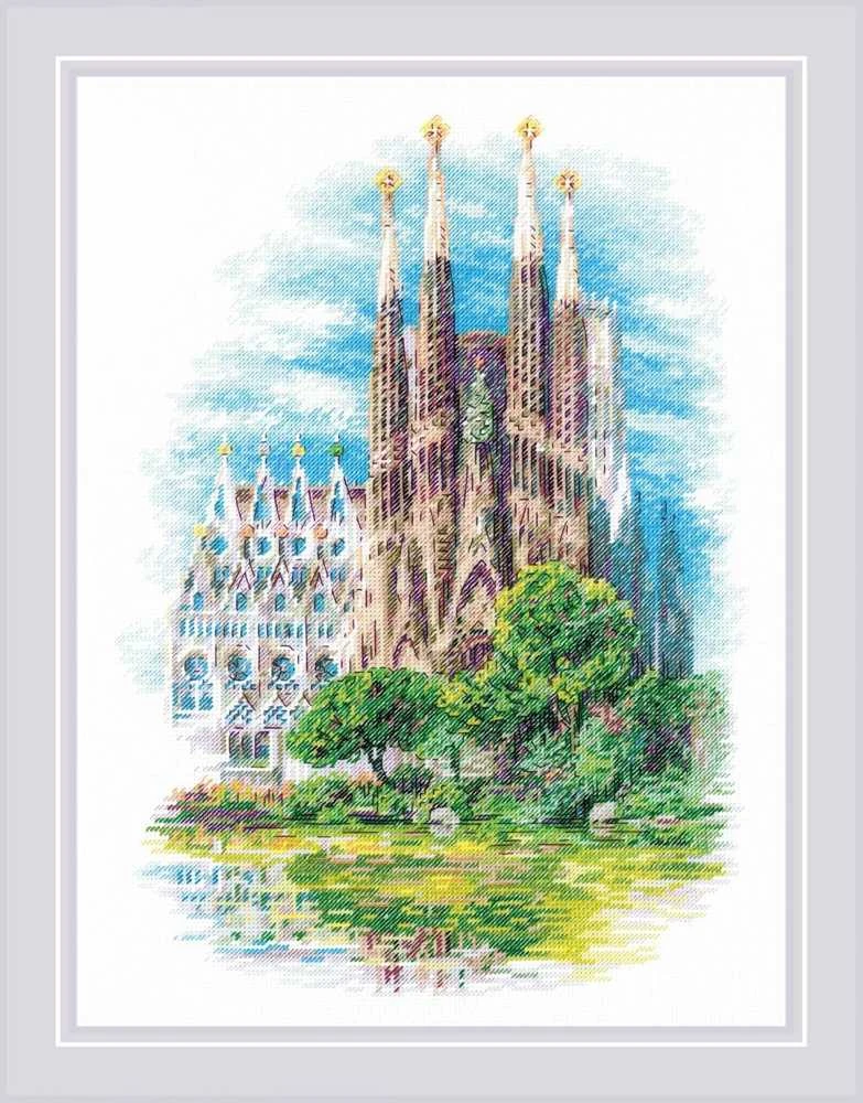 Riolis Siuvinėjimo rinkinys Sagrada Familia 30x40 SR2098